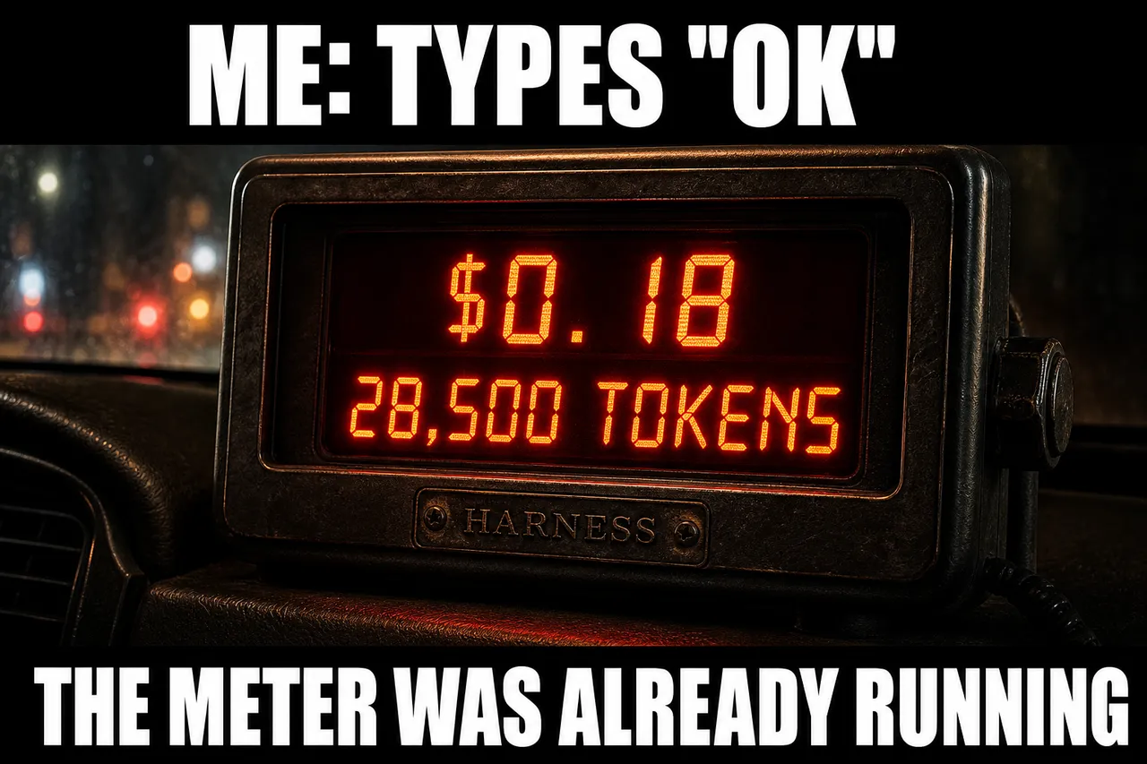 The Harness Tax